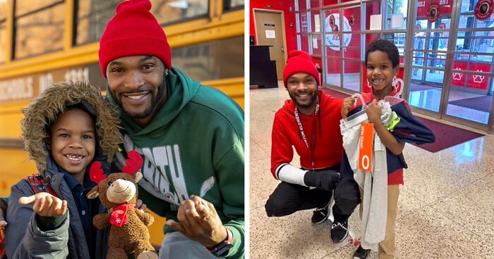 Bus Driver Helps Out A Student Crying Over Being Unprepared For Pajama Day At School