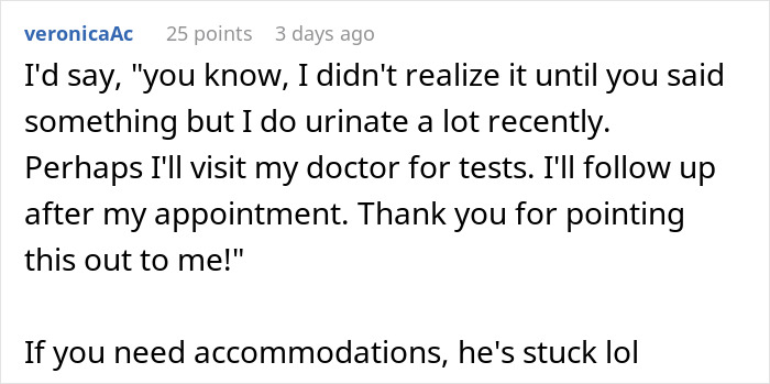 Person Doesn't Know How To Respond To Boss Asking Them How Many Times They Used The Bathroom