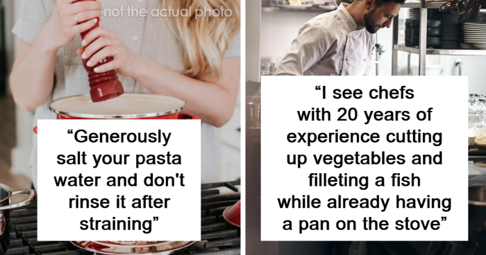 This Thread Has Chefs Sharing 46 Tips For Anyone Who Wants To Cook And Eat Better At Home