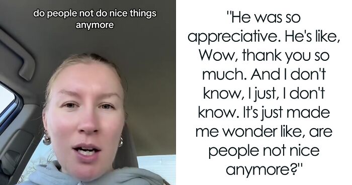 Man Is Overly Appreciative Of Woman’s Kind Gesture, She Doesn’t Get What The Big Deal Is