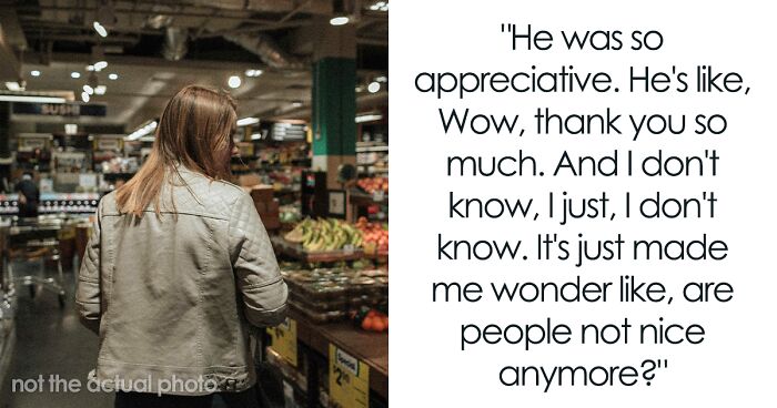 Woman Can’t Believe Her Tiny Act Of Kindness Got Such A Reaction, Asks If People Aren’t Nice Anymore