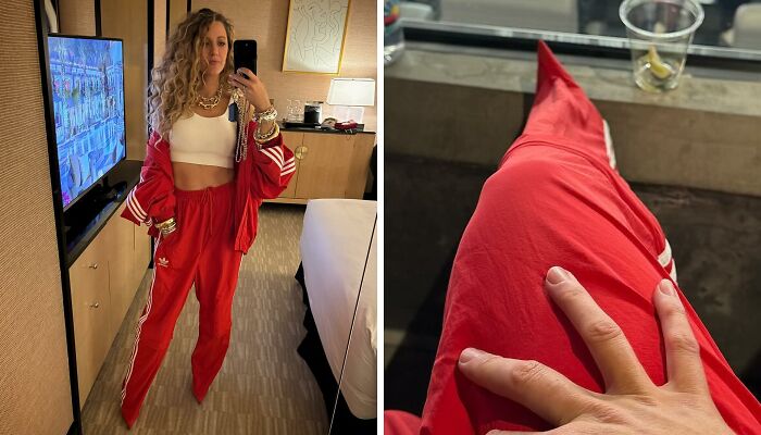 Blake Lively’s Super Bowl Shoe Pants Has The Internet Floored