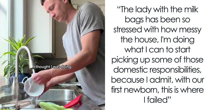 Dad Takes Paternity Leave, Realizes How Little He Did For His Baby And Wife After Their Firstborn