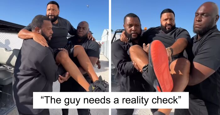 DJ Khaled Being Carried By Security At Miami Food Festival Is A New Showcase Of Rich Privilege