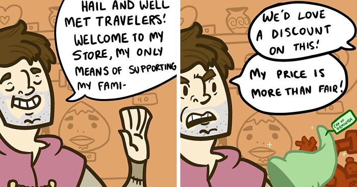 35 Fantasy-Infused Comics By Jakey Boi To Brighten Your Day