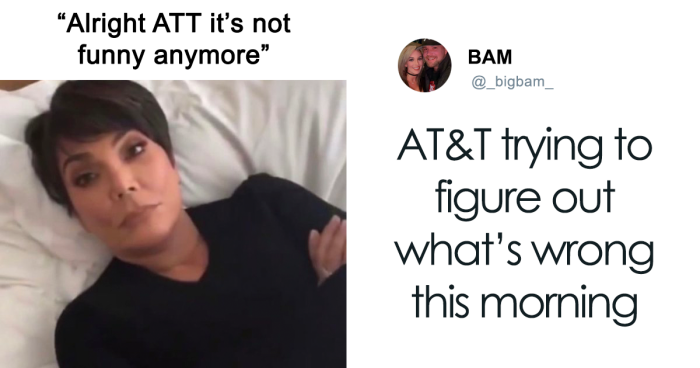 From Kris Jenner To Y2K, Here Are 32 Hilarious Reactions To The AT&T Outage