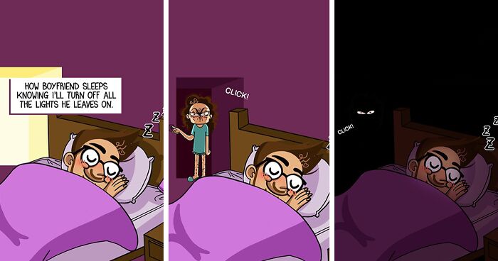 Artist Illustrates Her Relationship, Everyday Life, And Funny Situations In 25 Comics