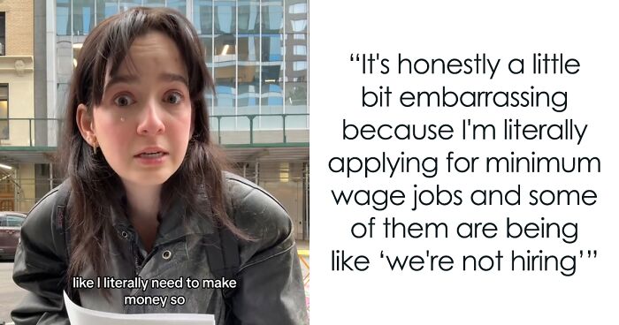 Gen Z Woman Brought To Tears By Job Hunt: “I Just Wanna Be A TikToker”