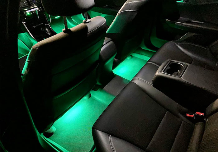 Light Up Your Ride With Color-Changing Car Interior Lights For The Perfect Mood Setting, Sync With Your Favorite Tunes, And More!