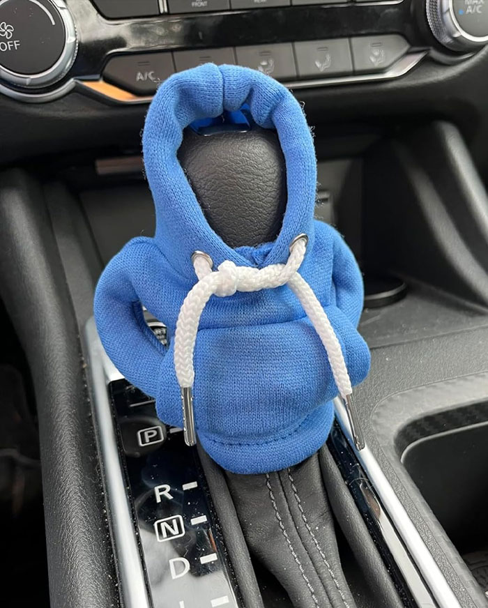 Add Sass To Your Drives With This Cute Gear Shift Hoodie That Keeps It Cozy And Scratch-Free!