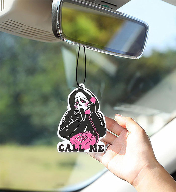 Spook, Sparkle & Scent Up Your Ride With Pink Ghost Car Air Fresheners That Are Just Boo-Tiful!