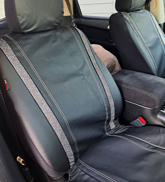 Dazzle Up Your Ride With Bling Car Seat Covers, Because Diamonds Are A Girl's Best Friend, Even On The Road!