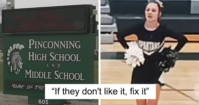 High School Student Told To “Cover Up” After She Wears Her Cheerleading Uniform To Class