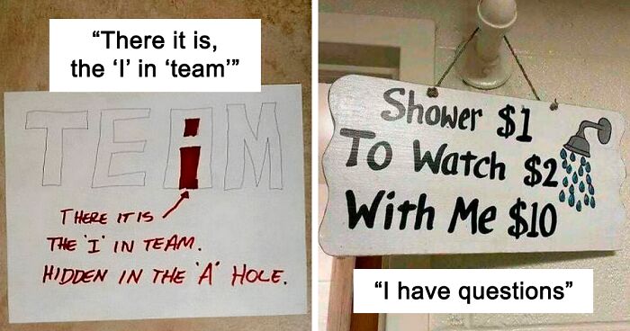 79 Of The Funniest Signs Spotted In The Wild (New Pics)