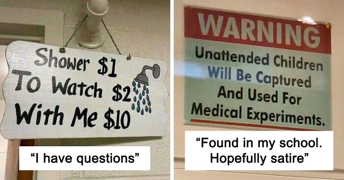 79 Ingenious Signs That May Leave Your Sides Hurting From Laughter (New Pics)