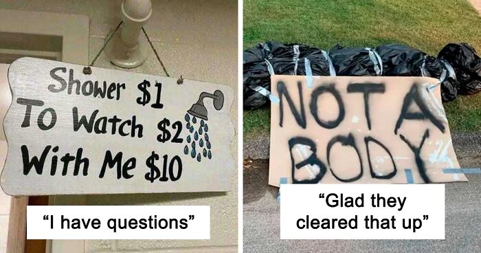 79 Times Signs Were So Funny, They Ended Up On This Dedicated Online Group (New Pics)