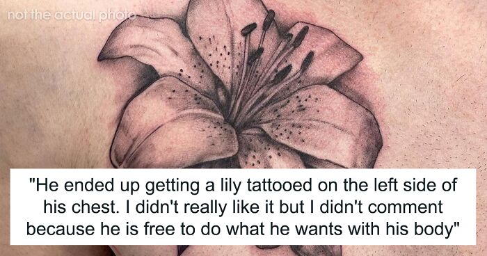 Man Has An Affair For 2 Years, Wife Of 19 Years Finds Out About It Through His Lily Tattoo