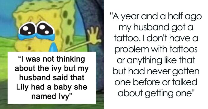 Wife Of 19 Years Connects Dots About Her Husband’s Affair Through His Lily Tattoo