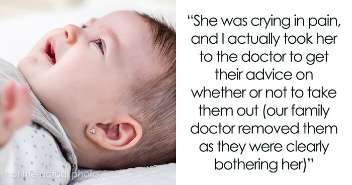 Grandparents Have Baby's Ears Pierced Despite Mom Saying No, Get Banned From Seeing Her