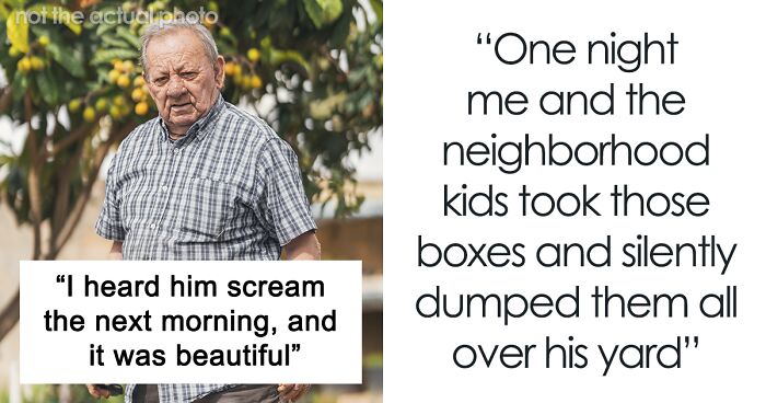 Teen Has A Perfect Idea To Get Revenge On Grumpy Neighbor Obsessed With His Lawn