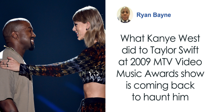 Kanye West Addresses Tense Relationship With Taylor Swift In Instagram Essay