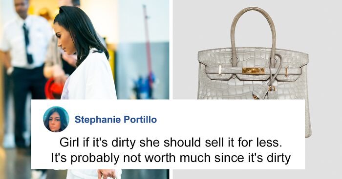 “So Embarrassing”: People Slam Kim Kardashian For Selling “Discolored“ Hermès Bag For $70k