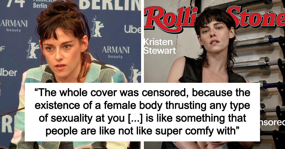 New Rolling Stone cover features Kristen Stewart 'uncensored