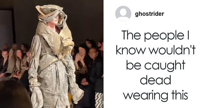 London Fashion Week Took Its History Of Bizarre Outfits To The Next Level This Year