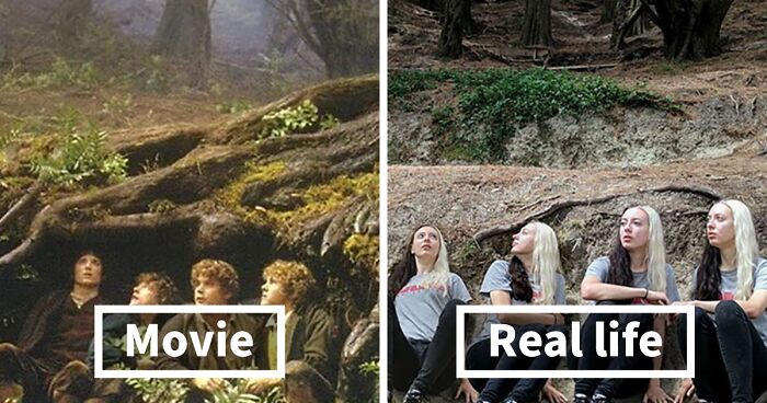 I Visited 13 ‘Lord Of The Rings’ Filming Locations And Recreated Some Scenes