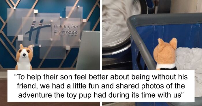 4 Y.O. Left His “Snuggle Puppy” Behind And Was Sad Until The Hotel Staff Gave It A Vacation