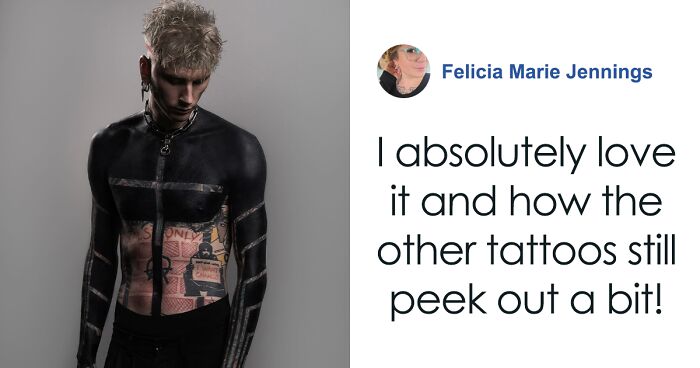 People Accuse Machine Gun Kelly Of “Wanting To Be Black” After Unveiling New Upper Body Blackout