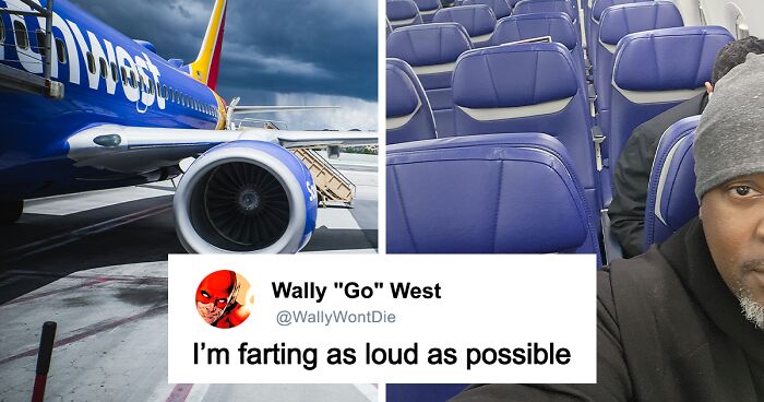 Twitter Debates Flight Etiquette After Man Posts Photo Of Passenger Right Behind Him