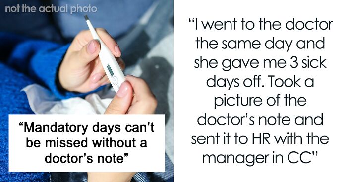 Boss Demands Doctor’s Note From Sick Employee To Work From Home, Regrets It