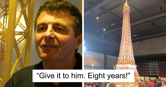 French Man Spends 8 Years Building Tower With 700k Matches, Is Disqualified From World Record