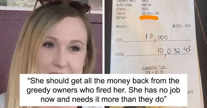 After $10K Tip Gets Her Fired, Server Says Cafe Owner Is Lying About Why