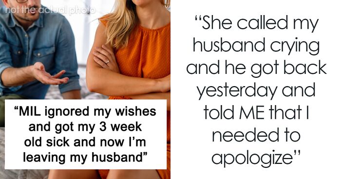 New Mom Contemplates Divorce As MIL's Surprise Visit Leaves Newborn Sick