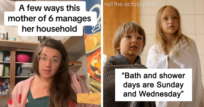 Mom Shares All The Rules She Has For Her 6 Kids, Including Showering Twice A Week