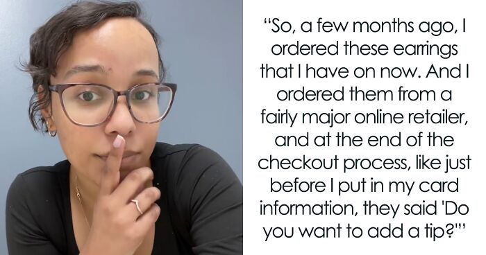 Woman Baffled She’s Asked To Tip At The End Of Her Online Order