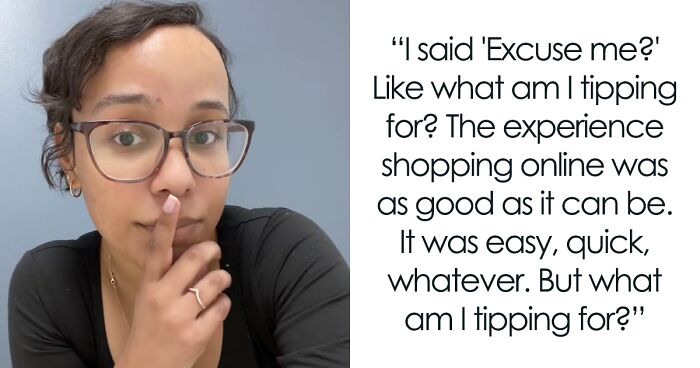 Woman Tries To Crack The Reasoning Behind Online Stores Asking For Tips