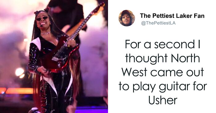 People Confuse North West, 10, For H.E.R., 26, During Usher’s Super Bowl Performance