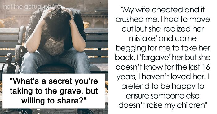 32 People Used The Anonymity Of The Internet To Share The Secrets They’ll Never Reveal In Real Life