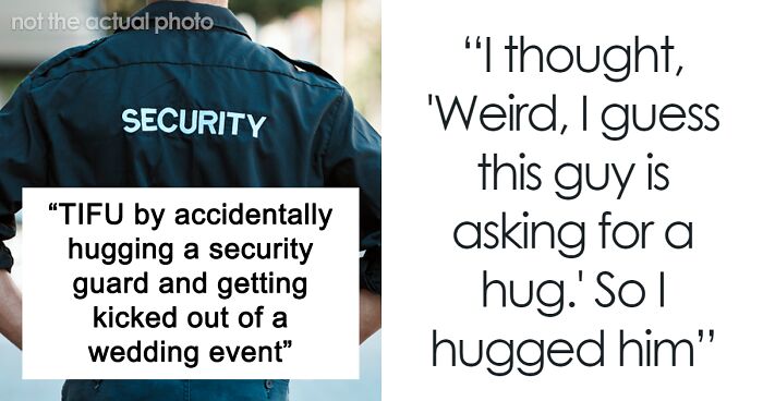 “Today I Messed Up”: Guy Doesn't Attend Wedding After Hugging Security Guard During Search