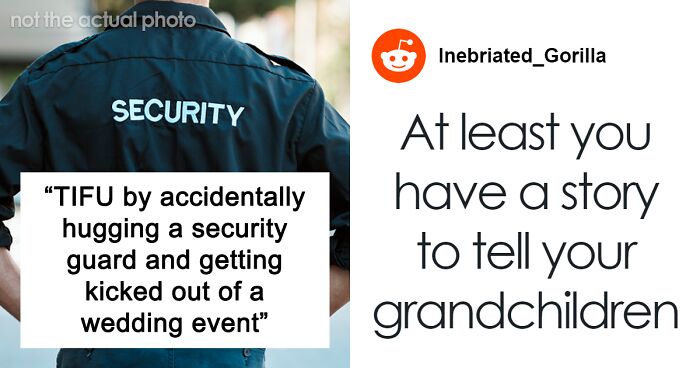 Wedding Guest Embarrassed After Getting Kicked Out For Misreading Security Guard's Signal