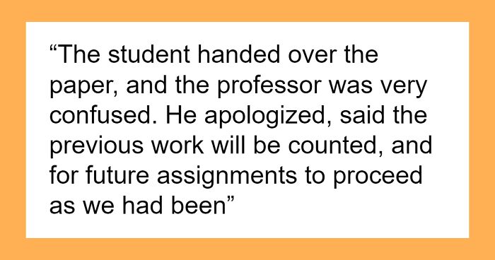 Professor Has No Choice But To Admire Blind Student’s Malicious Compliance