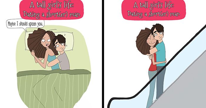 20 New Comics Depicting Everyday Struggles In Girls' Lives By “Tall N Curly”