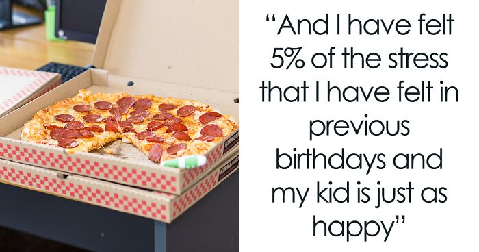 Mom Realizes There's No Need For Grandiose Birthday Parties For Kids, Goes Back To Cake And Pizza