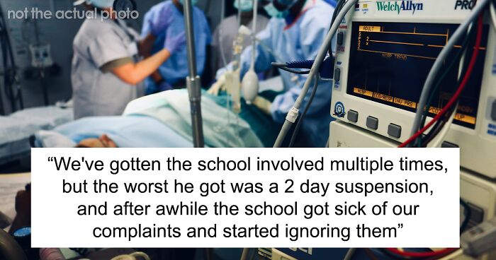 15 Y.O. Beats Up Bully So Bad He Ends Up In The ICU, Parents Disagree On Whether To Punish Him