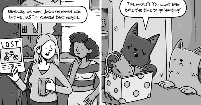 Artist Creates Funny Yet Often Dark Single-Panel Comic Series, And Here Are His 30 Recent Works