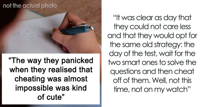 Lazy Students Think They Can Cheat Their Way Through, Teacher Has Other Plans