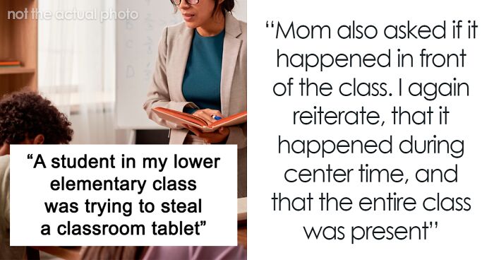 Parents Can't Believe Teacher Made Their Son Cry After He Was Caught Stealing